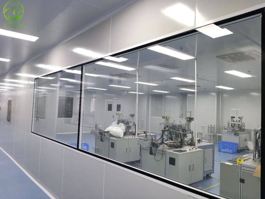 净化工程案例环能石墨烯净化车间