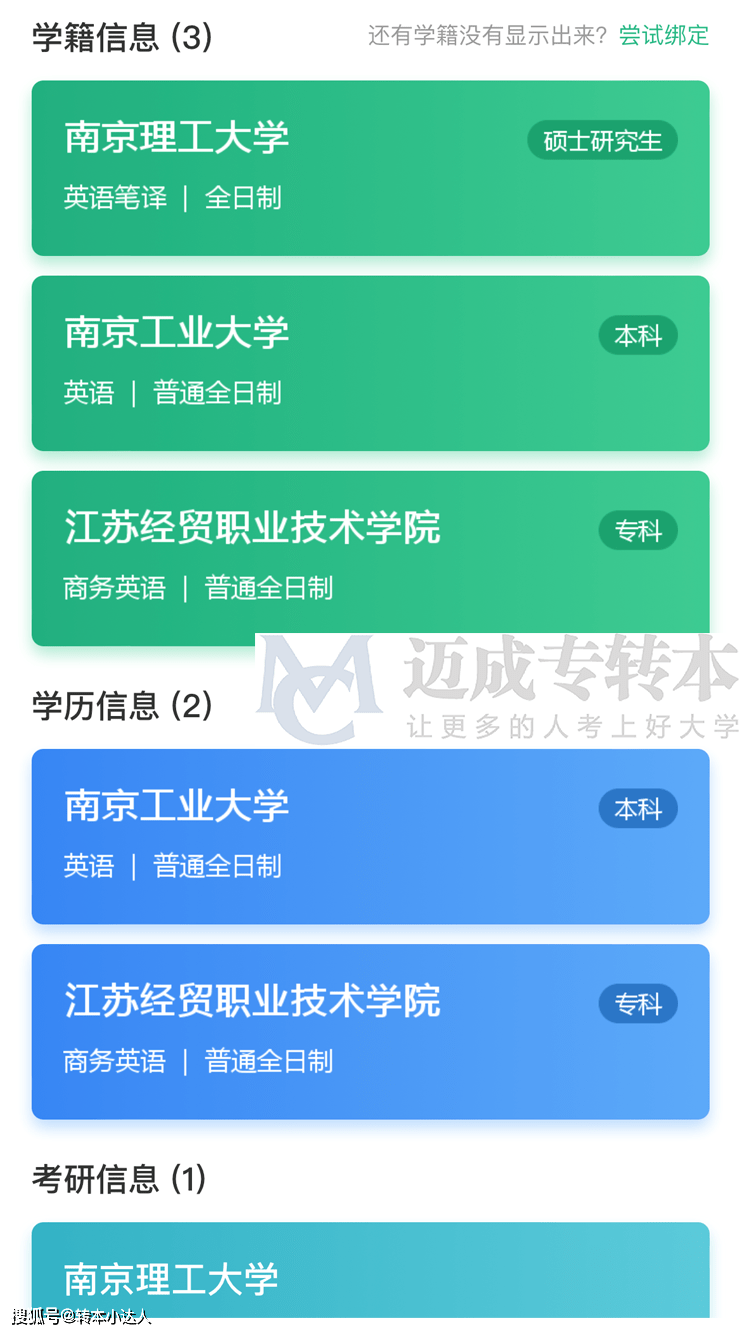 专转本后,学信网学历学籍信息,相关证书有什么区别?