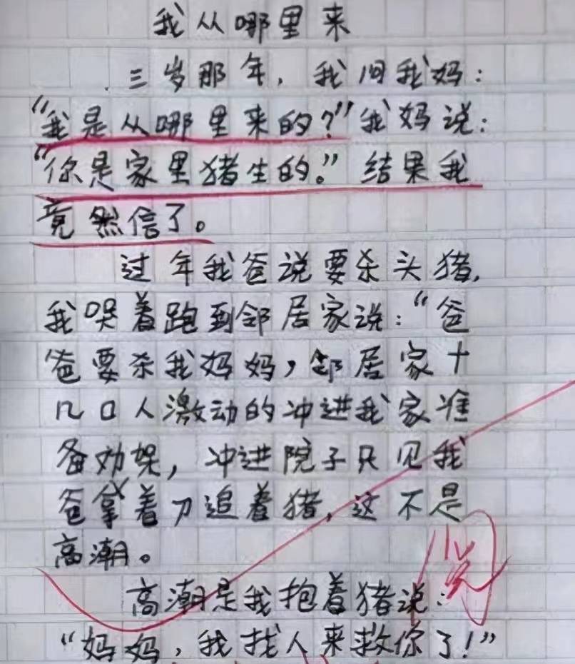 小学生获奖作文《爷爷》，全篇仅26个字，却让人看后潸然泪下