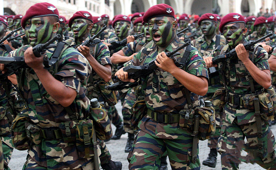 马来西亚有多少军队呢