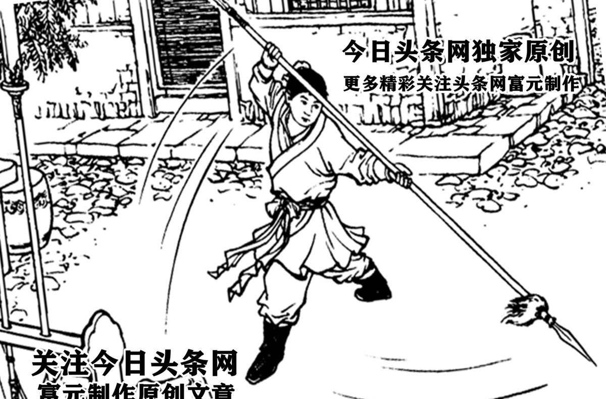 六分阴柔之下又带着四分的狠招,盘肘枪与回马枪这些绝技他都练得很