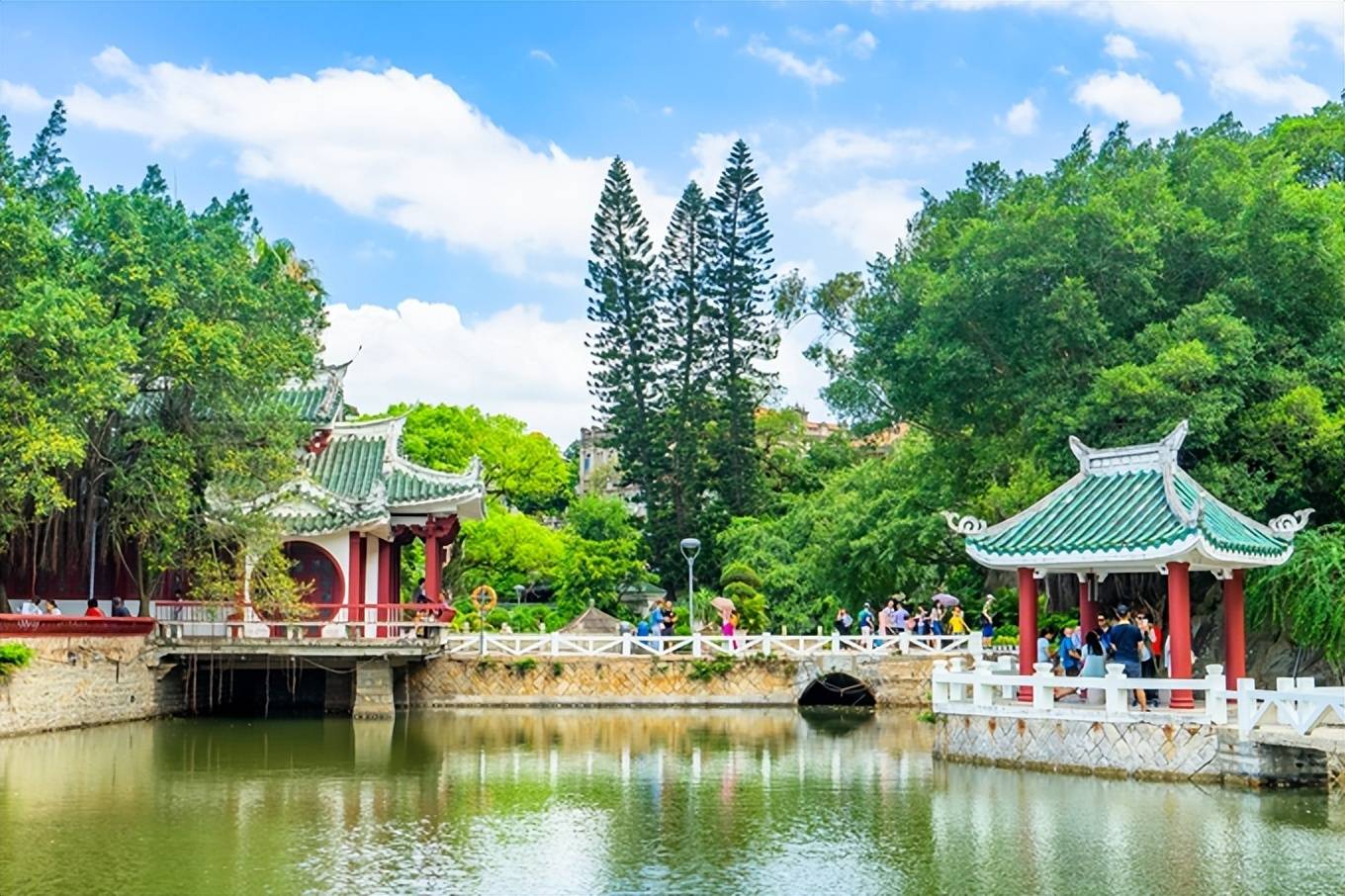 廈門鼓浪嶼有一座獨特的公園門票30景色秀美充滿了江南風韻