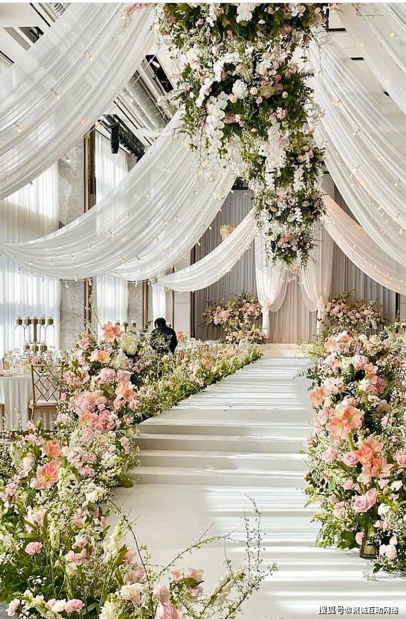 洁之缘婚庆花艺美好正在发生盘点那些超惊艳的婚礼现场