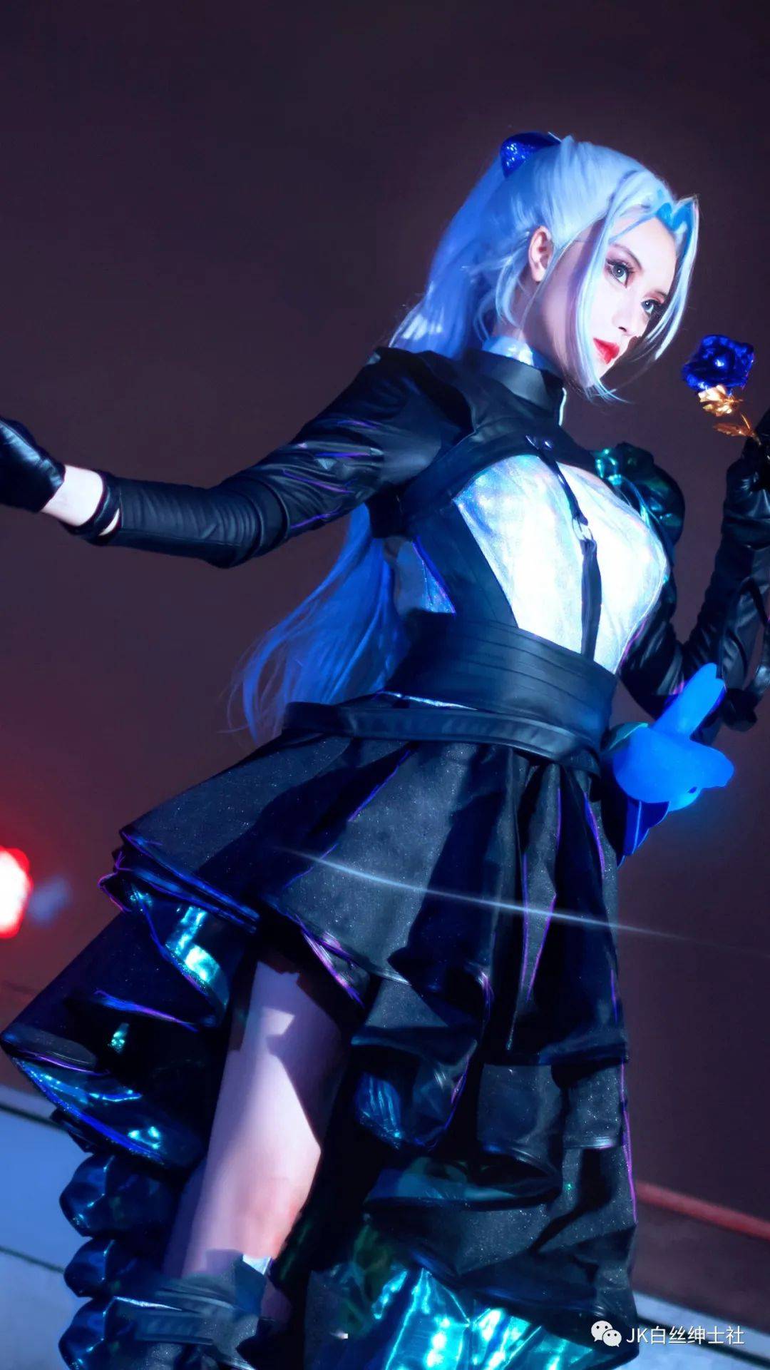 cos67王者荣耀花木兰玫瑰行动cos正片奶狮