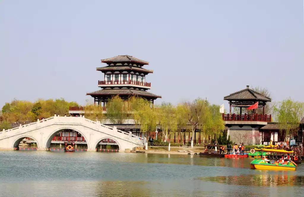 汉梁文化公园文化背景图片