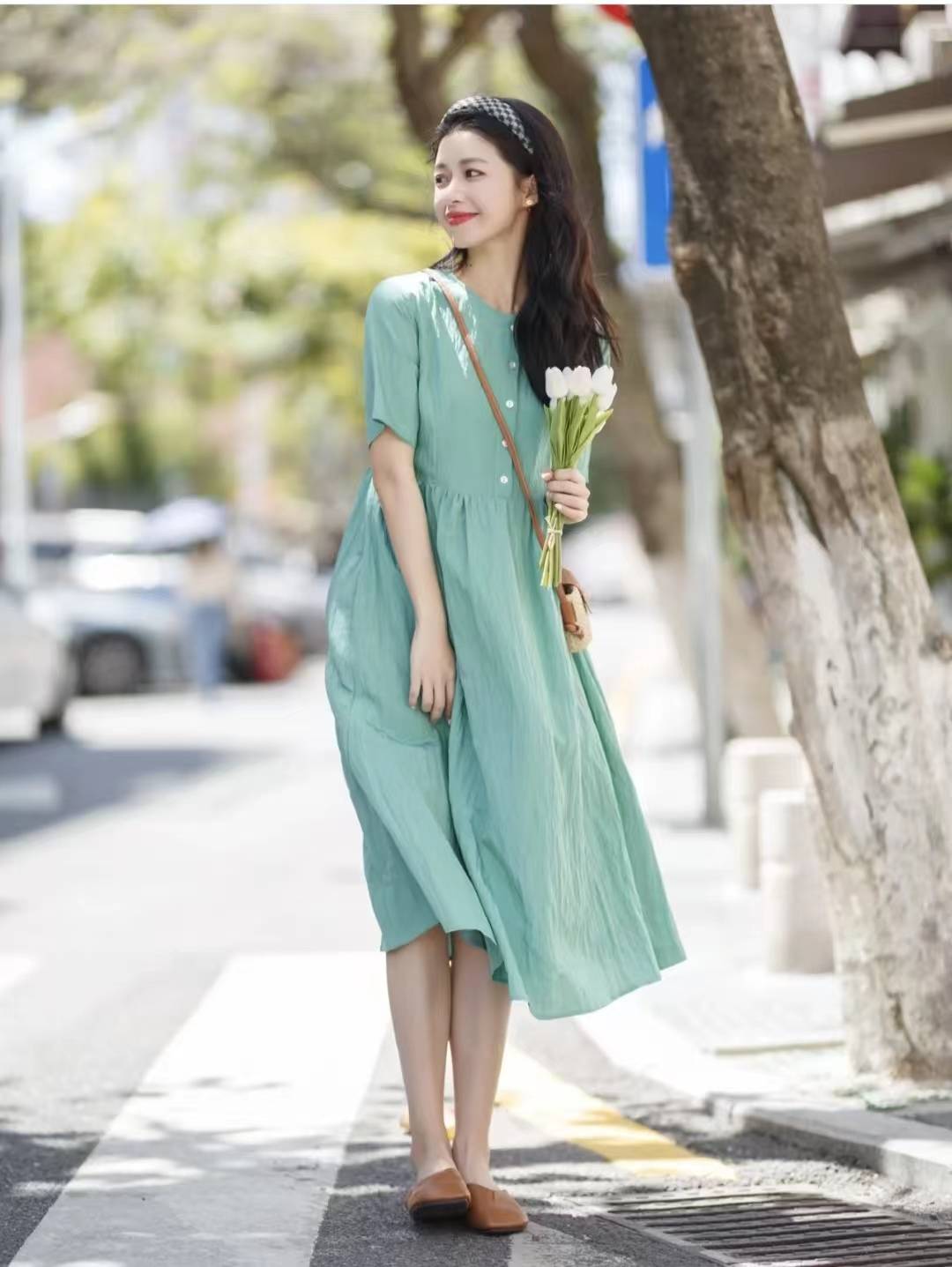 原创9套夏季优雅女人味穿搭知性中带点优雅适合职场上班和日常休闲