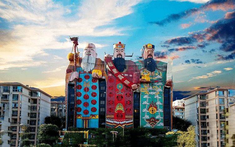 三河一大型酒店，造型为人形福禄寿，被评为中国最丑建筑_搜狐网