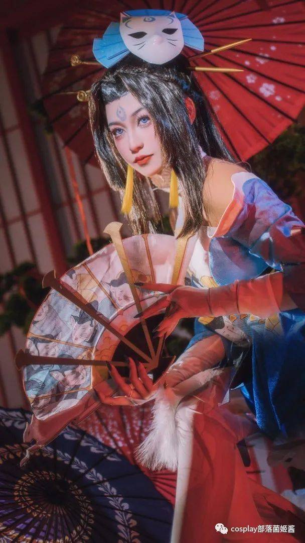 cos王者荣耀不知火舞魅语cos正片莓莓