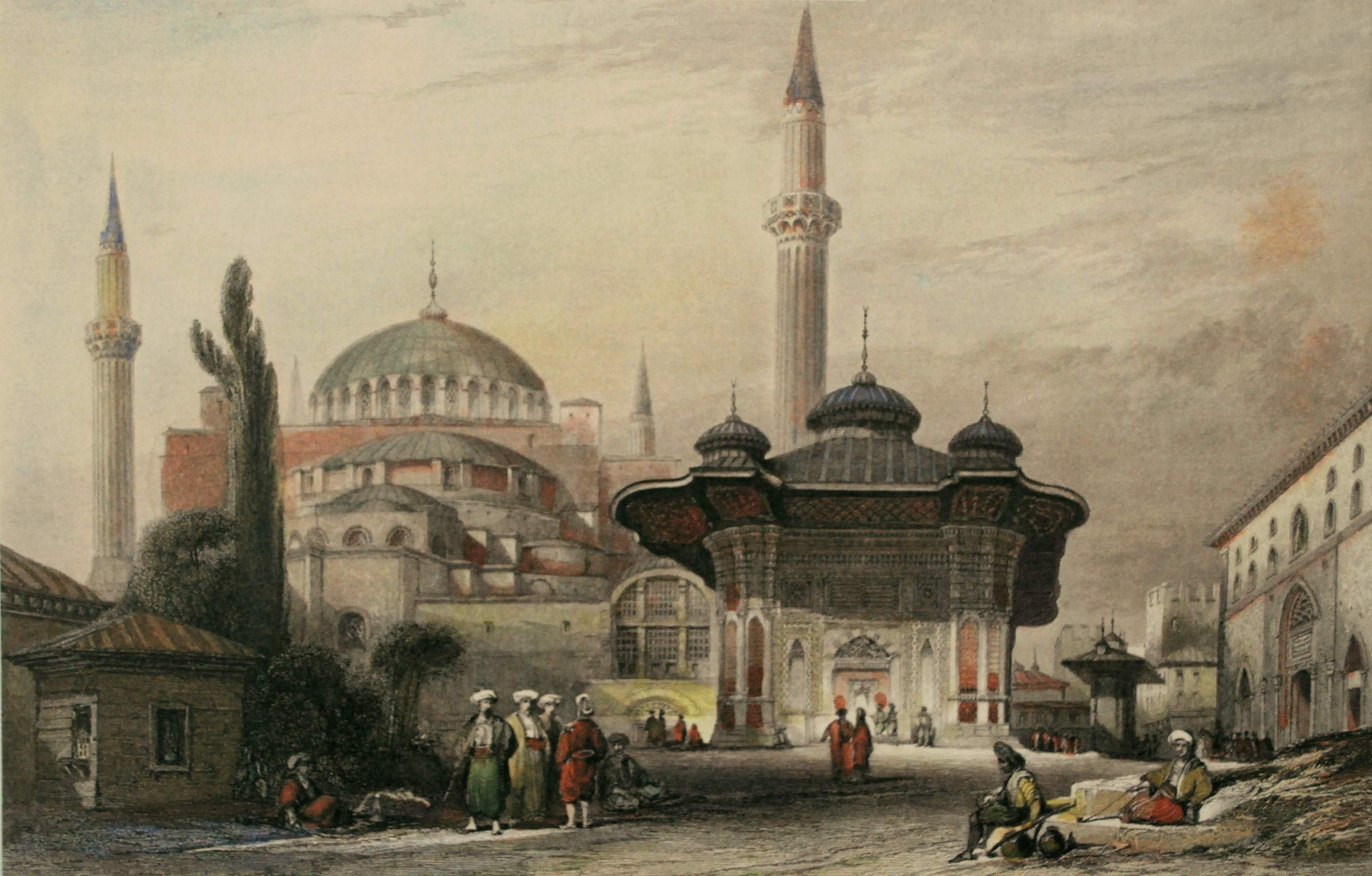 十九世纪英国建筑师画家托马斯阿罗姆thomasallom建筑作品