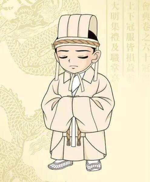 农村葬礼为何有人穿孝衣,有人只头缠白布?农村“五服”了解一下_孝服_丧服_小功