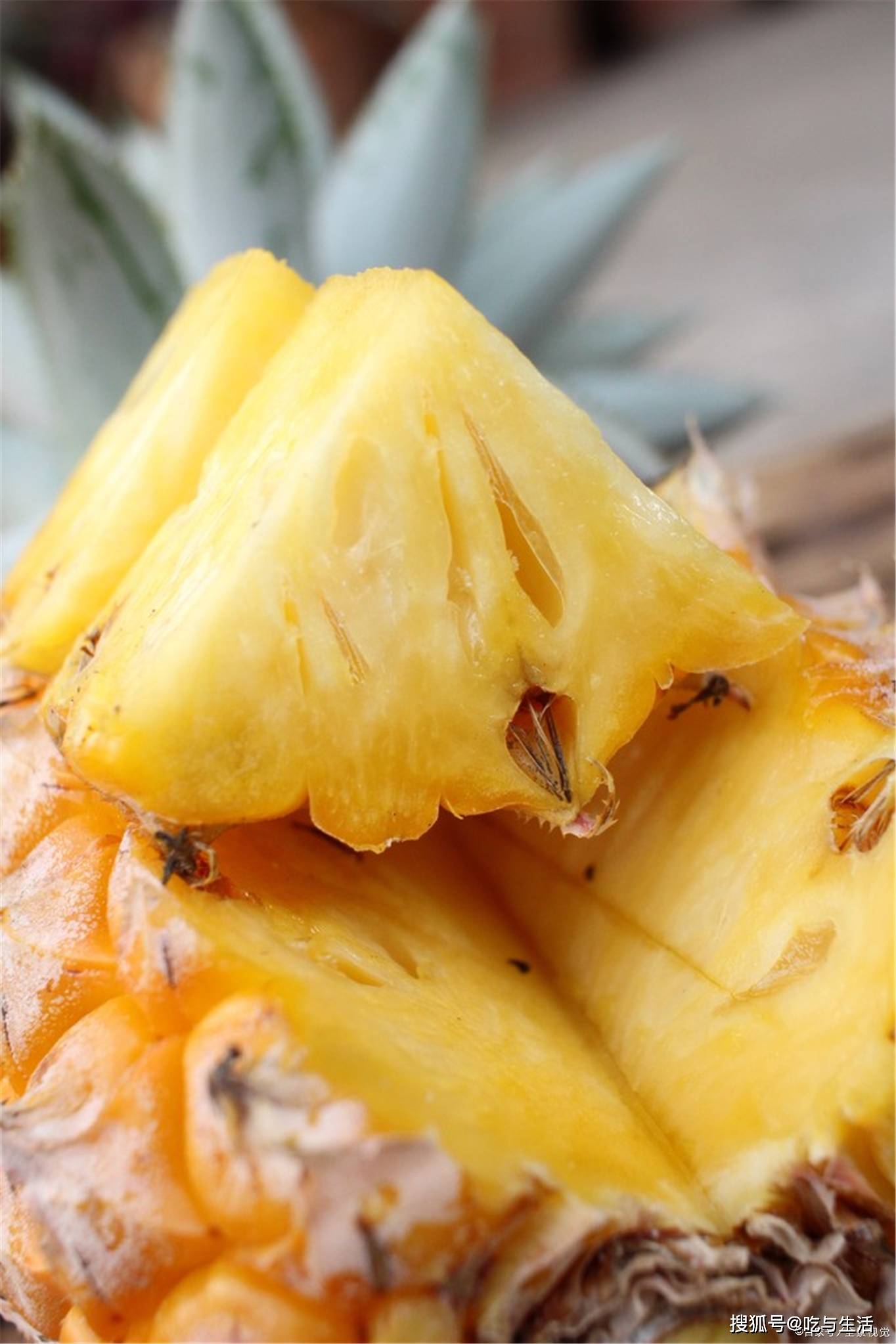 根据他的经验教你菠萝正确的吃法,学会这样做,味道更香甜,家人吃更