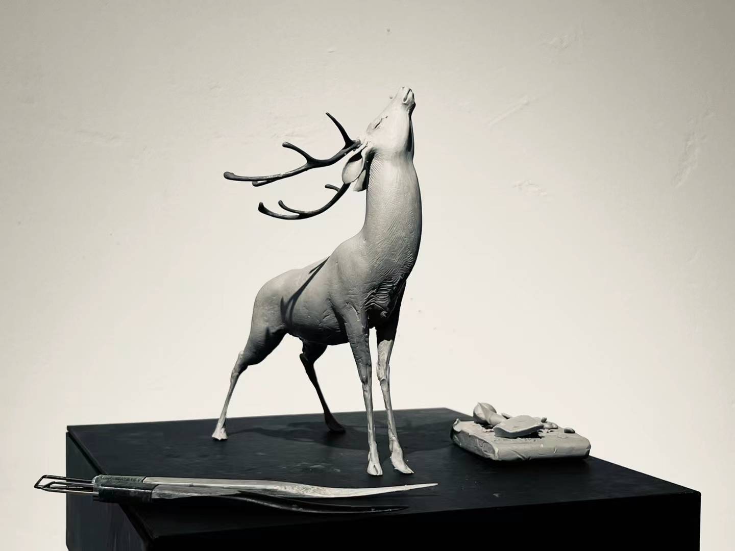 蔡志松老师雕塑作品