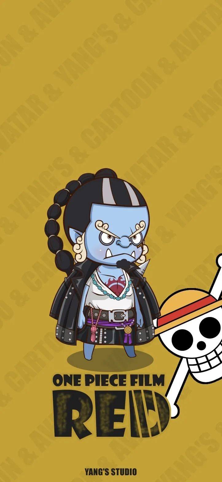 海贼王壁纸│剧场red造型q版壁纸