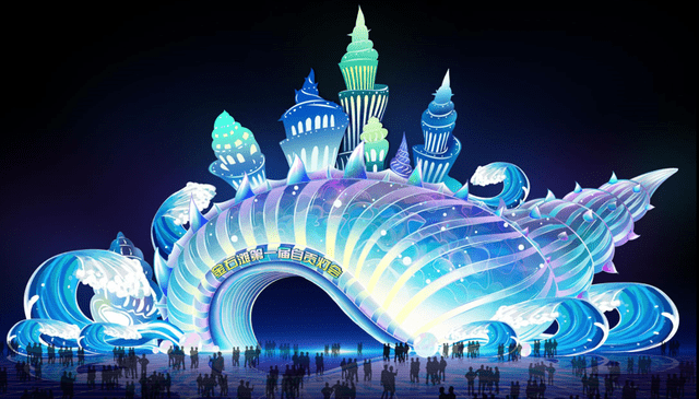 大连金石滩第一届自贡灯会将于4月28日点亮