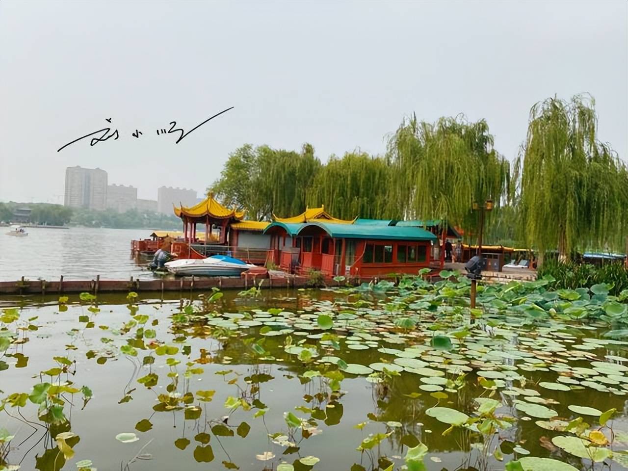 山东济南著名的泉水湖，名字家喻户晓，却有很多游客不知道在哪里