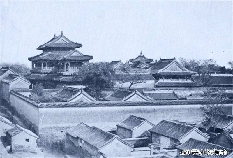 1860年北京城老照片,文昌阁能眺望西山_清朝_圆明园_大高玄殿