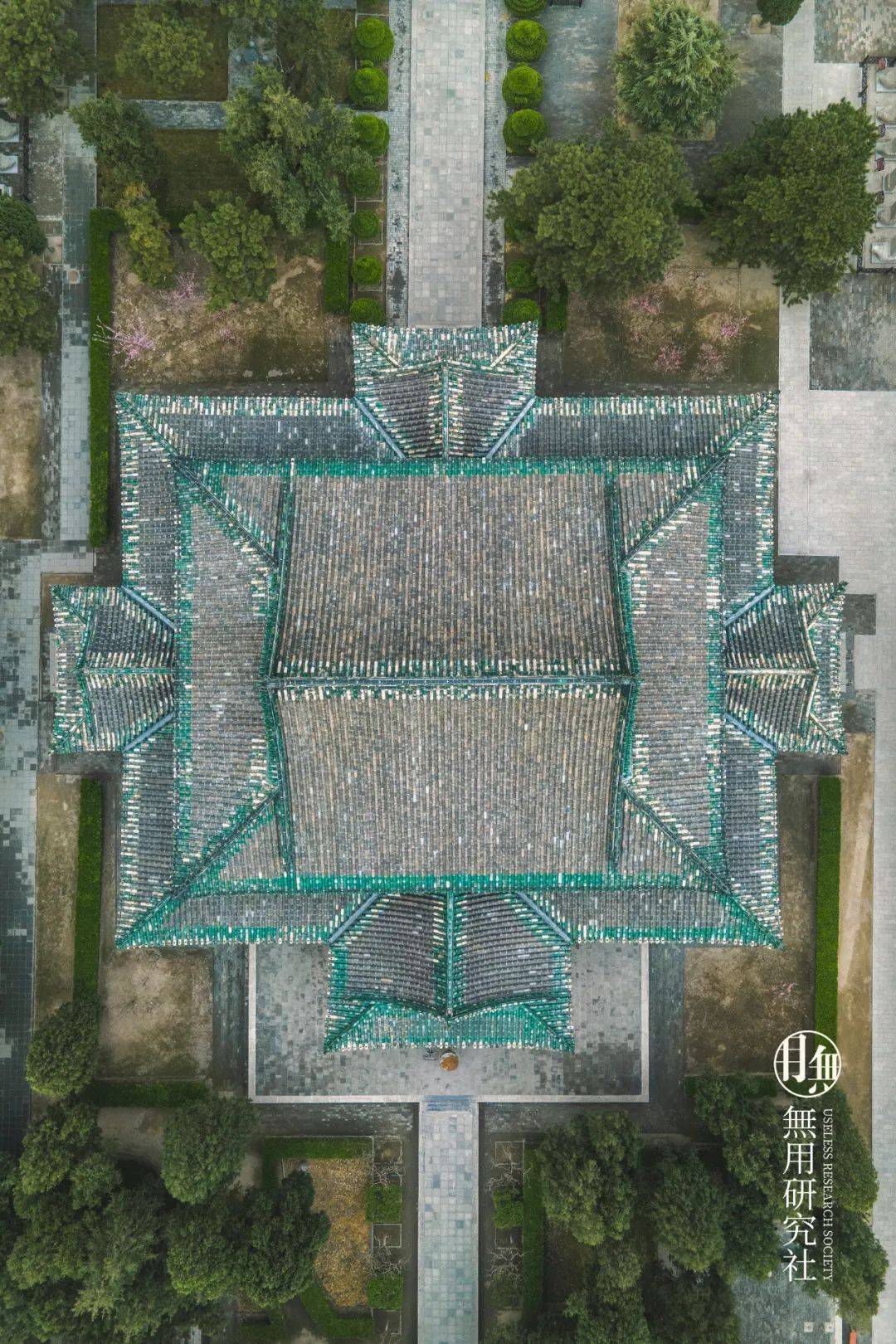 隆兴寺俯视图图片