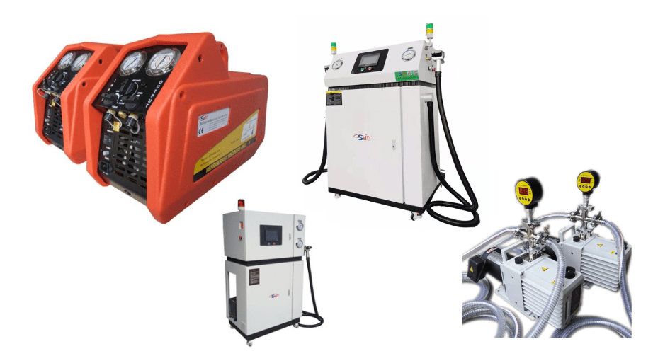 杭州制冷展展商推荐赛西自动化冷媒加注机真空机组非标自动化产品