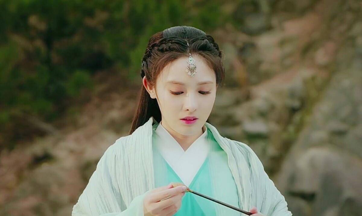 上出现的青衣古装美女个个都惊艳,慕容九知鹤公主上榜_气质_剧中_邵芸