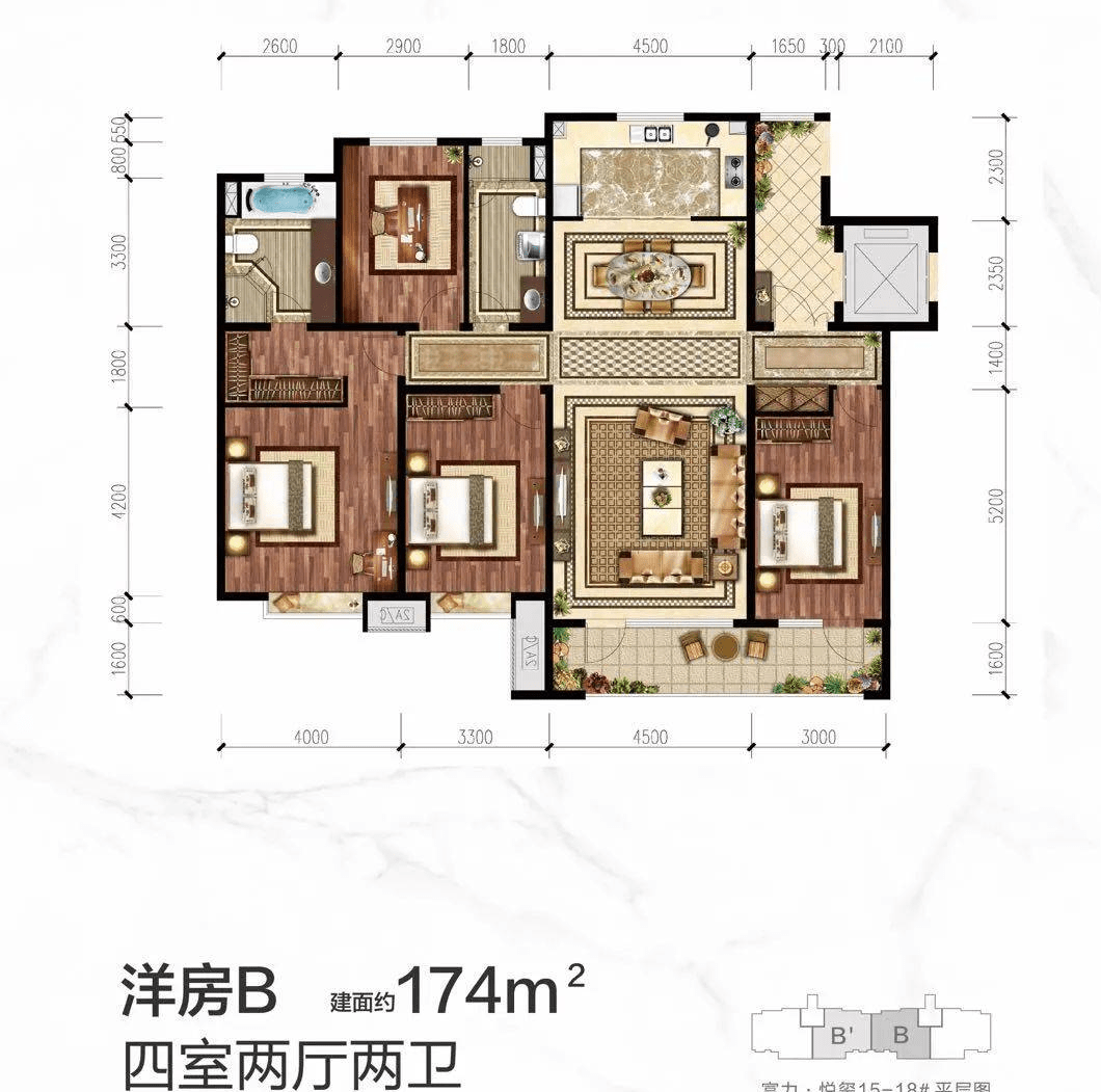 大同富力城三期户型图图片