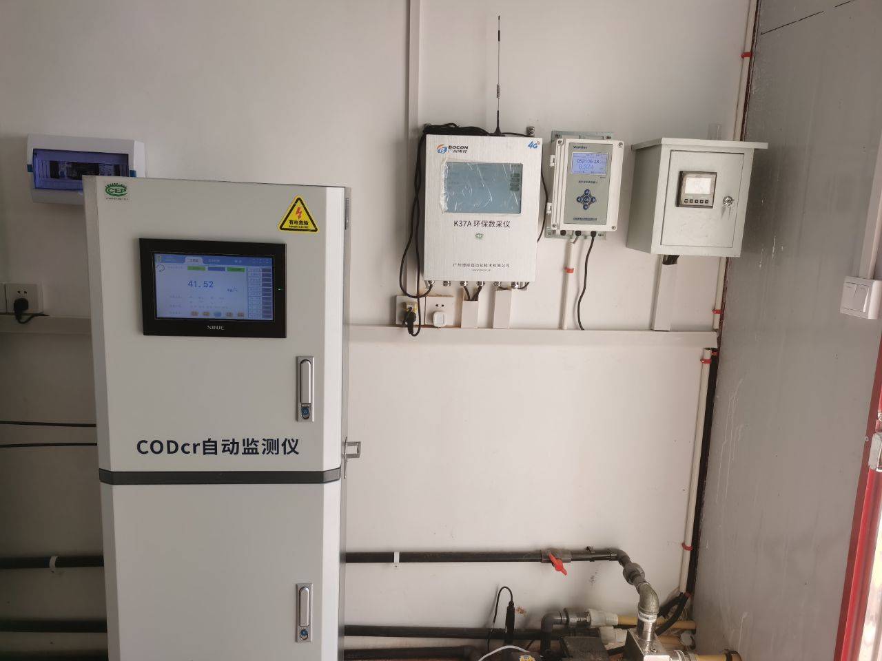 陆恒案例丨安徽省涡阳县人民医院污水处理在线监测【cod-氨氮-余氯-ph