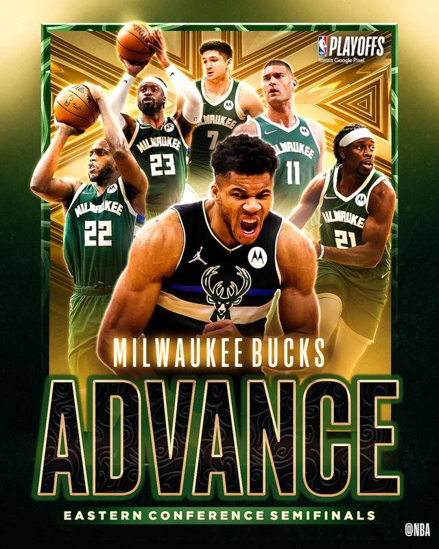 字母哥339率雄鹿晋级次轮将战绿军康诺顿6记3分德罗赞117