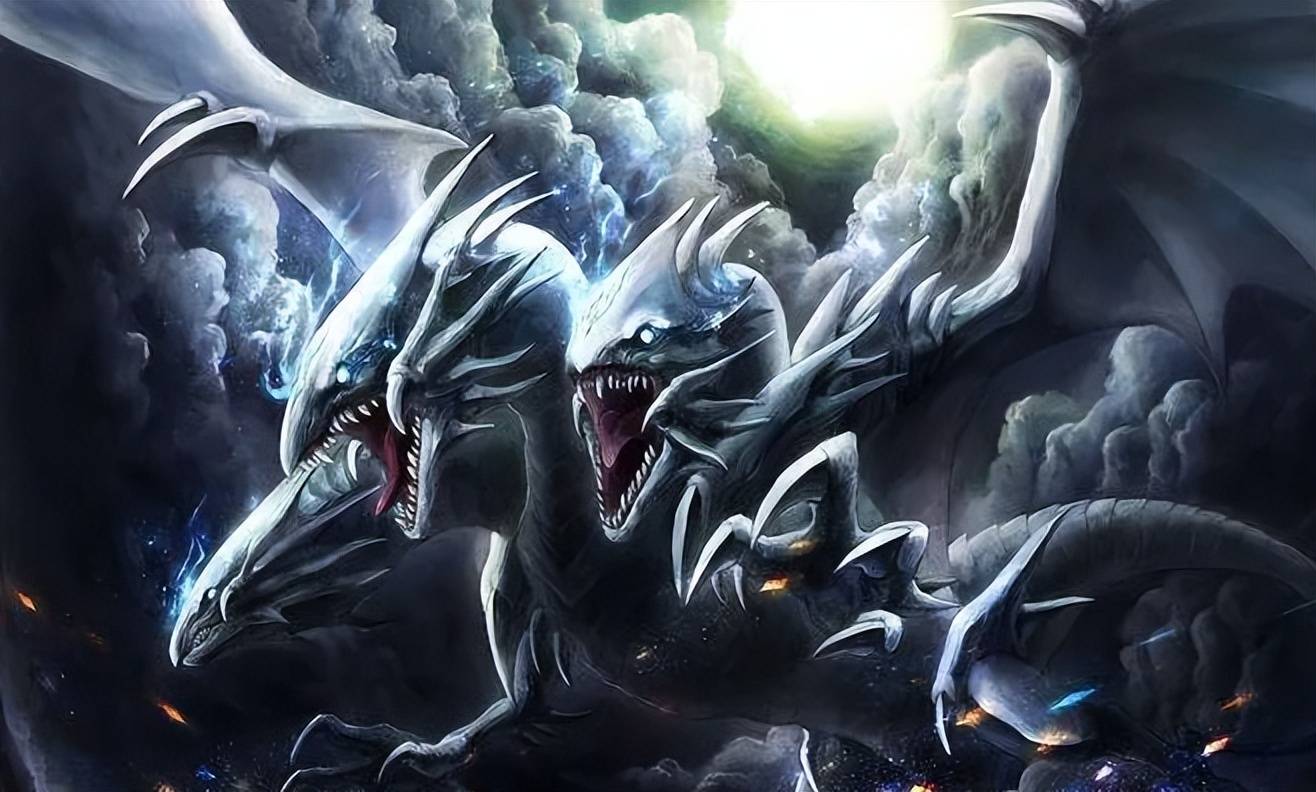 原创游戏王决斗链接5000攻专业户混沌白龙卡组真就初代之光