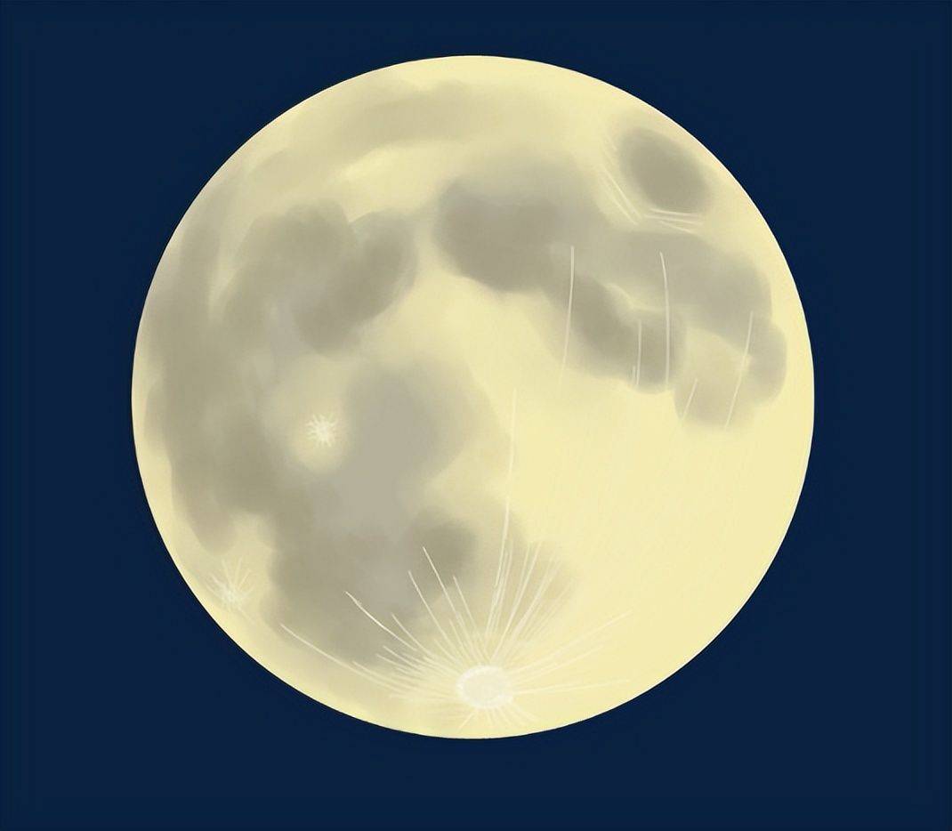月亮怎么画？送你一组简单漂亮的月亮画。 - 知乎