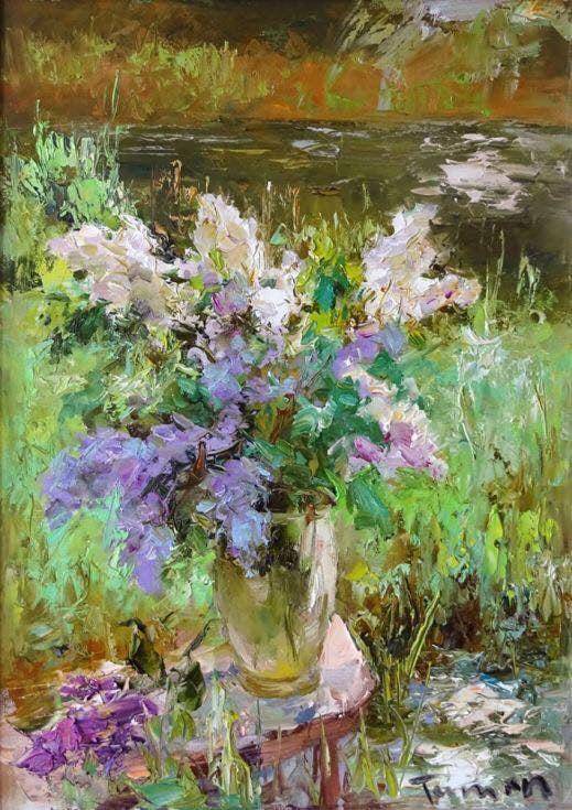 俄罗斯印象派油画家笔下的画时而细腻时而粗犷时而优雅