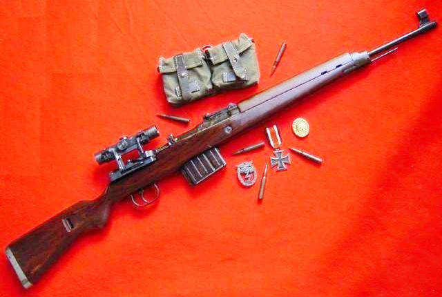 德国二战精品g43半自动步枪德系半自动步枪的巅峰可惜出现太晚