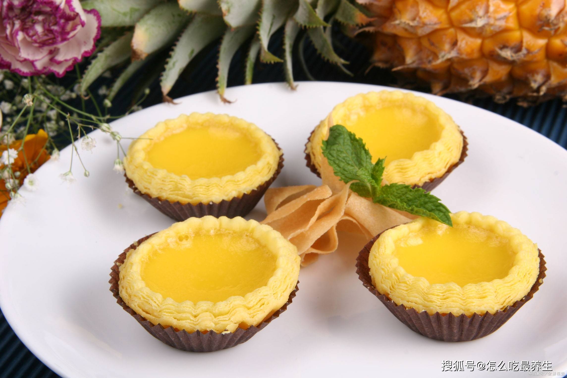 原创外面卖的蛋挞又滑又嫩全都是因为加了这1样东西