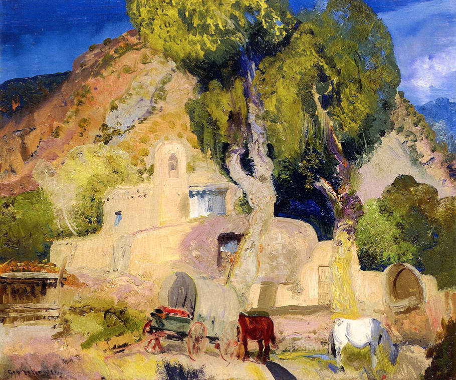 美国画家George Wesley Bellows 油画作品欣赏
