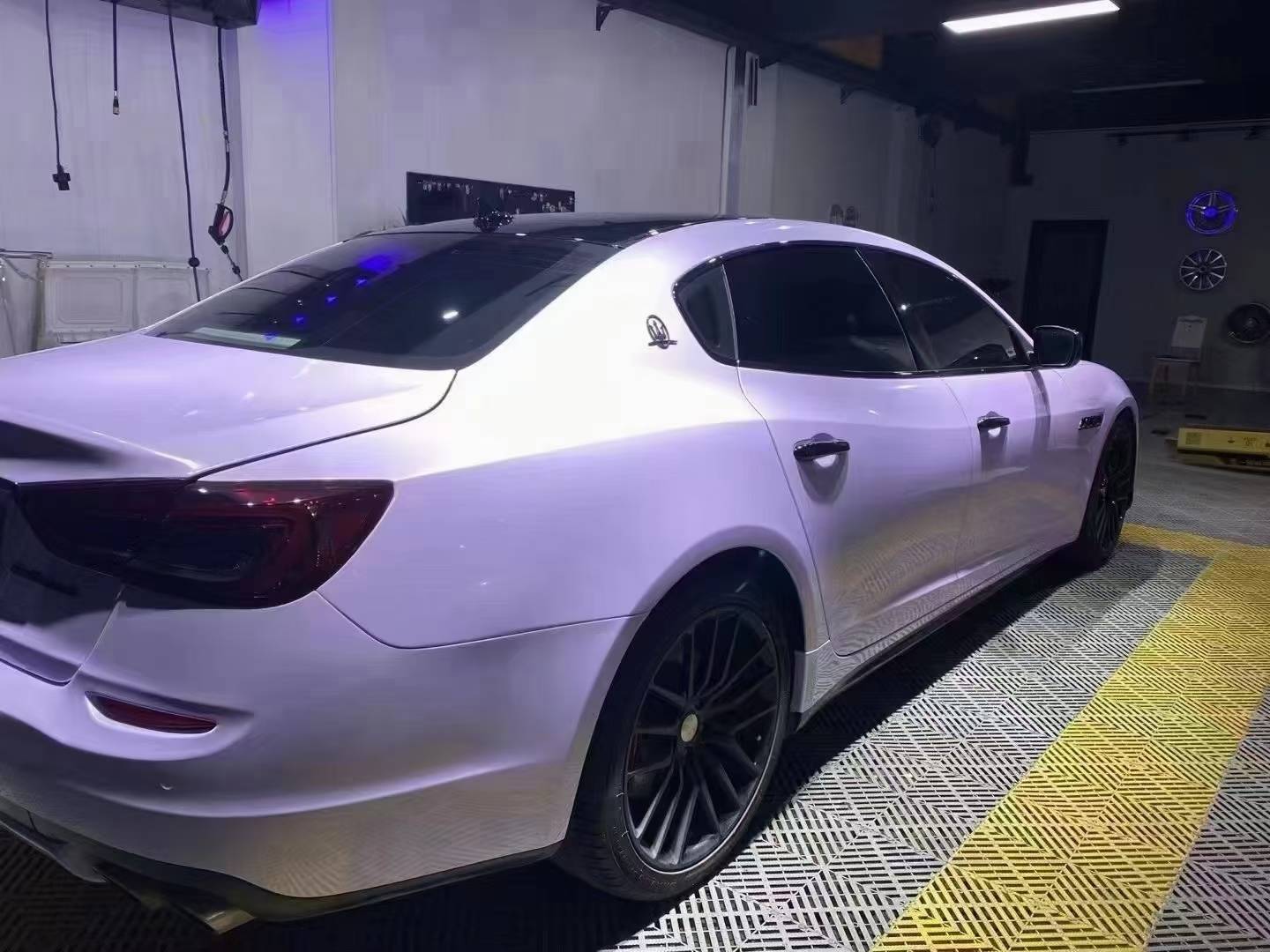 玛莎总裁skto改色膜星黛紫 前后熏黑灯膜_颜色_skto_星黛紫