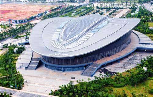 广西一独特体育馆,外形俯瞰像"大鲍鱼",设计新颖让人过目不忘_游客