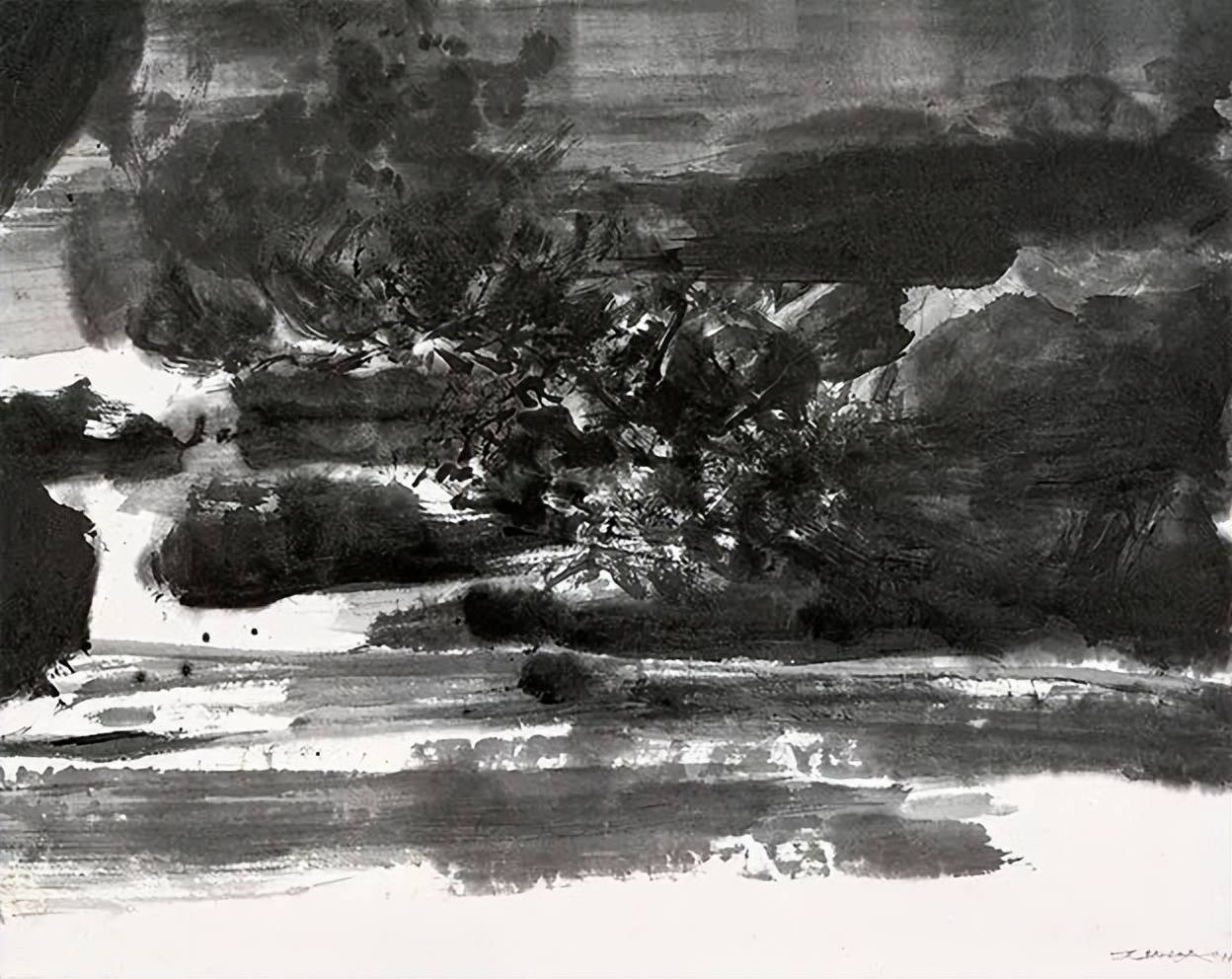 赵无极:跨越东方与西方地域的抒情抽象派