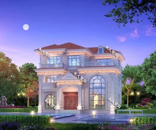 5年前建的3栋美墅住宅比城里百万商品房好造价都在40万左右