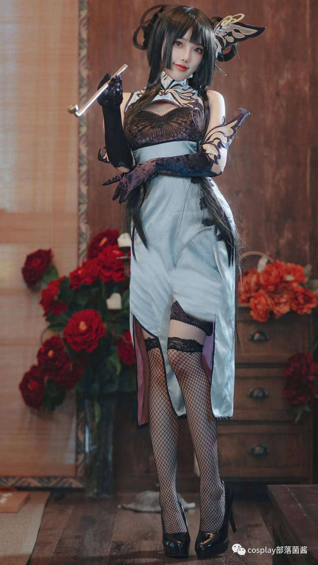 cos谜样魔女旗袍壹原侑子cos正片阿璇