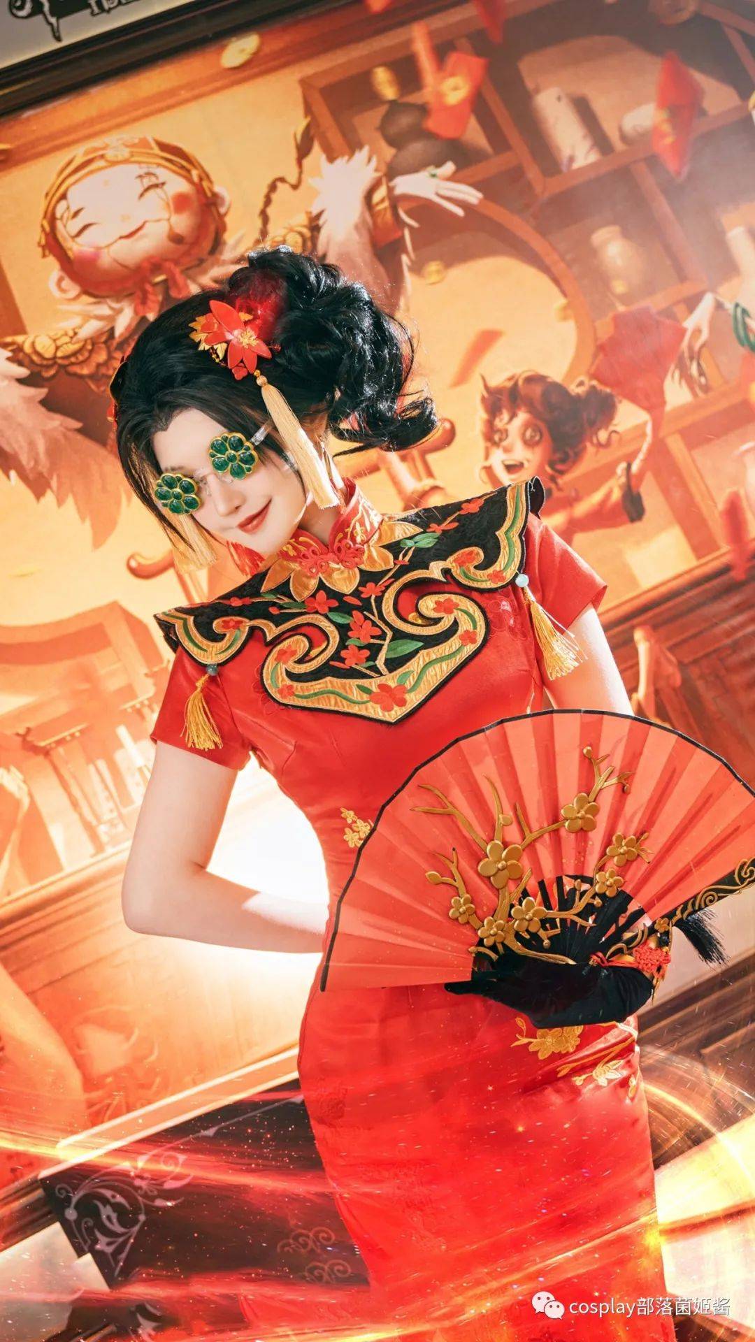 cos第五人格空军寒香舞cos正片露儿