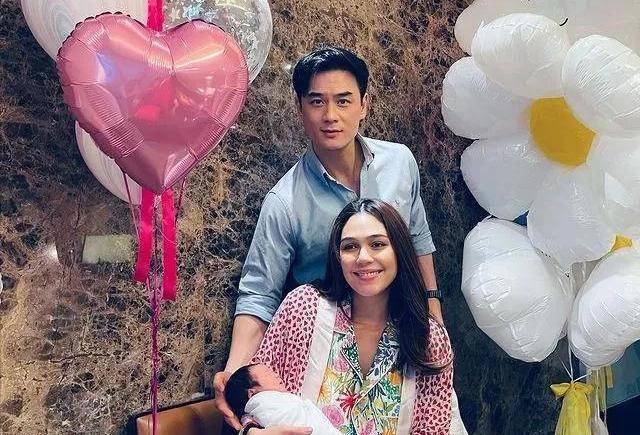 泰国女演员chompoo嫁给富豪,生下双胞胎儿子,如今40岁高龄产女_nott