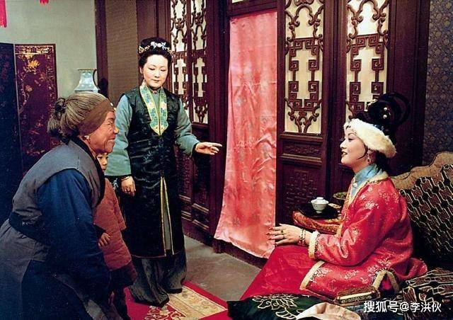 原创87版红楼梦板儿几乎没台词作用却很大演员李玥英年早逝