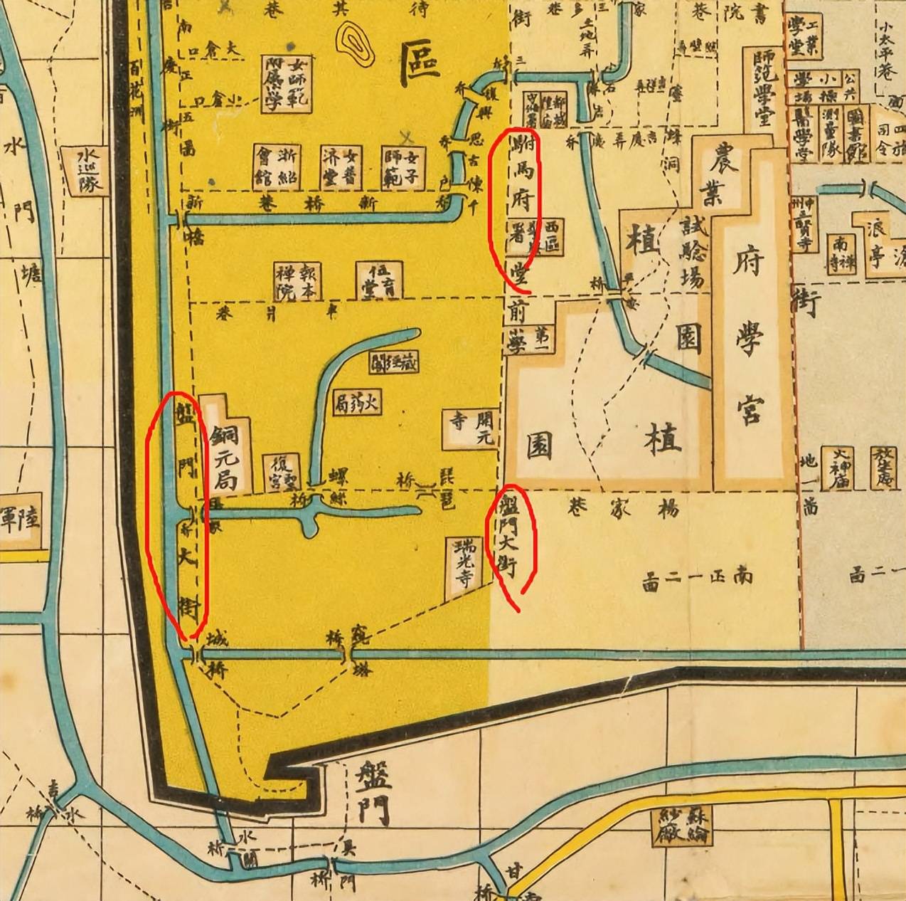 明明在苏州古城城南，东大街为什么称“东”呢？