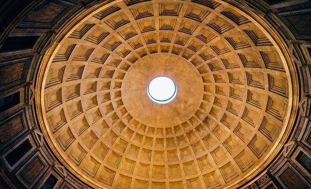 万神庙,就连米开朗基罗曾经感叹,万神殿是天使的设计_建筑_罗马_圆柱