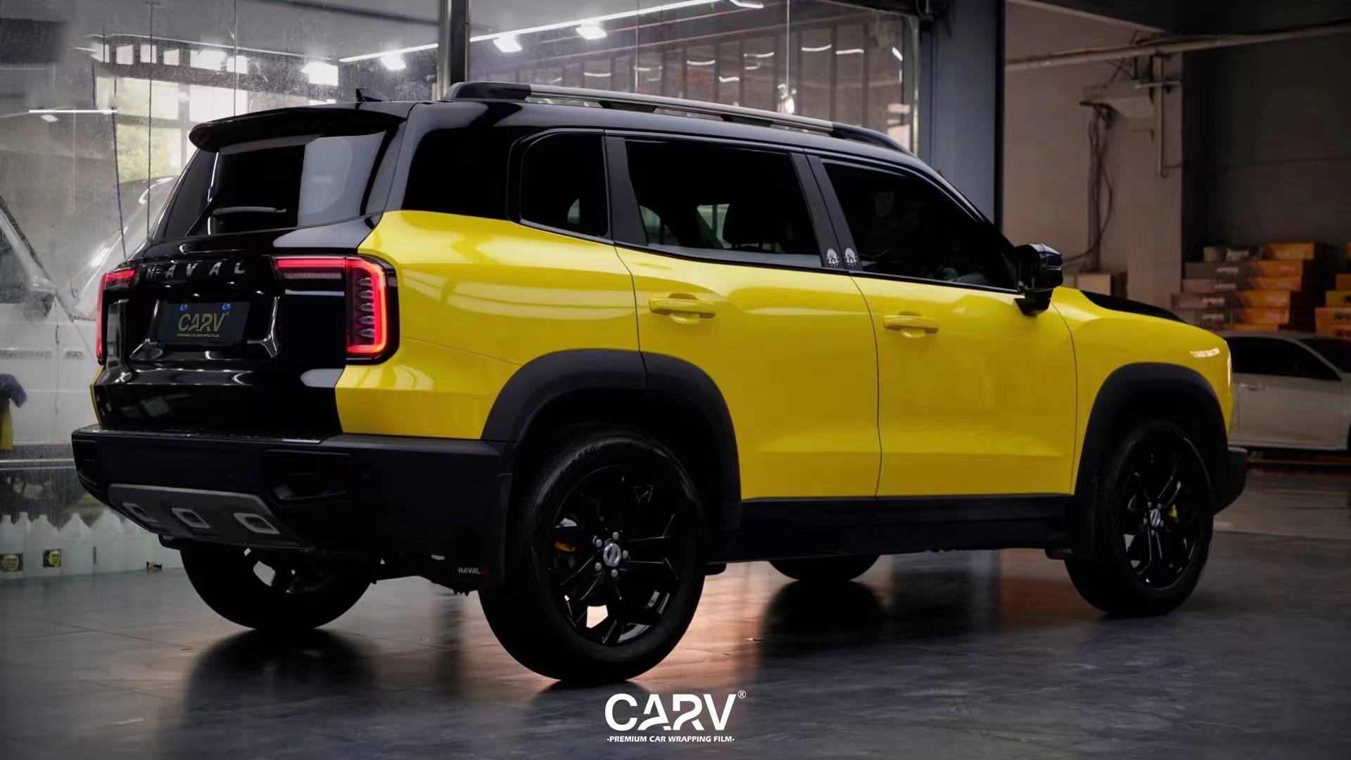 汽车改色贴膜#卡孚改色膜#卡孚carv#哈弗大狗