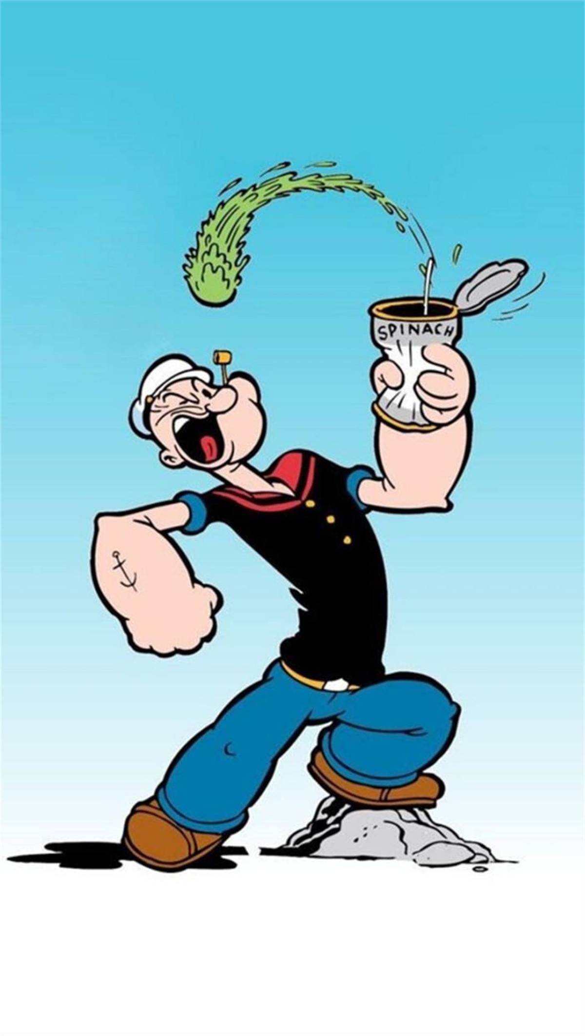 原创大力水手的人物原型身材瘦小却很喜欢打架晚年活到91岁