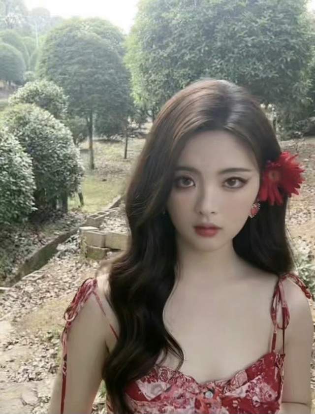 杨超越花蝴蝶造型再次美出新高度魅惑眼妆加分