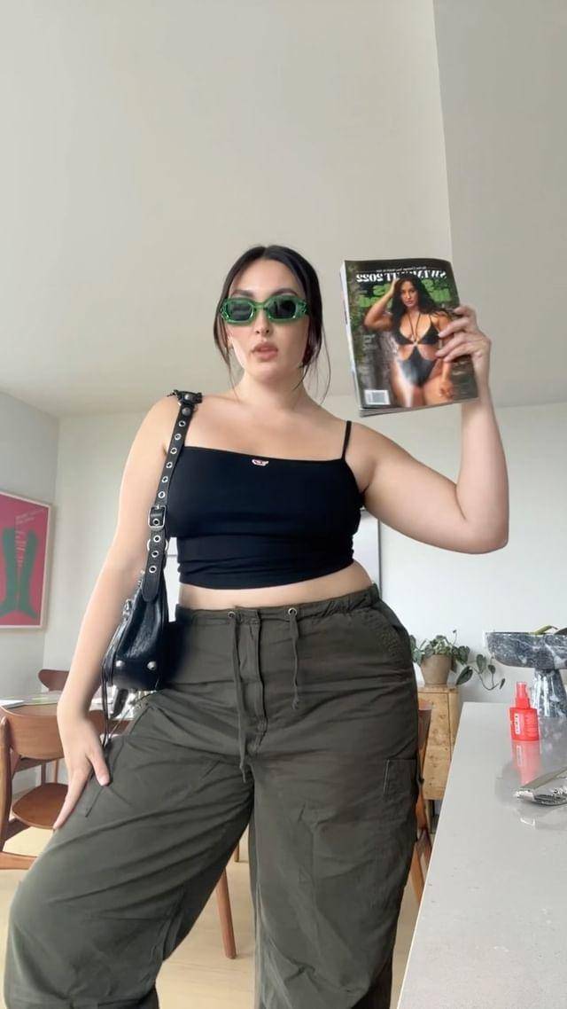 原创220斤日荷混血模特闪耀红毯曲线浑圆引领新审美惹争议