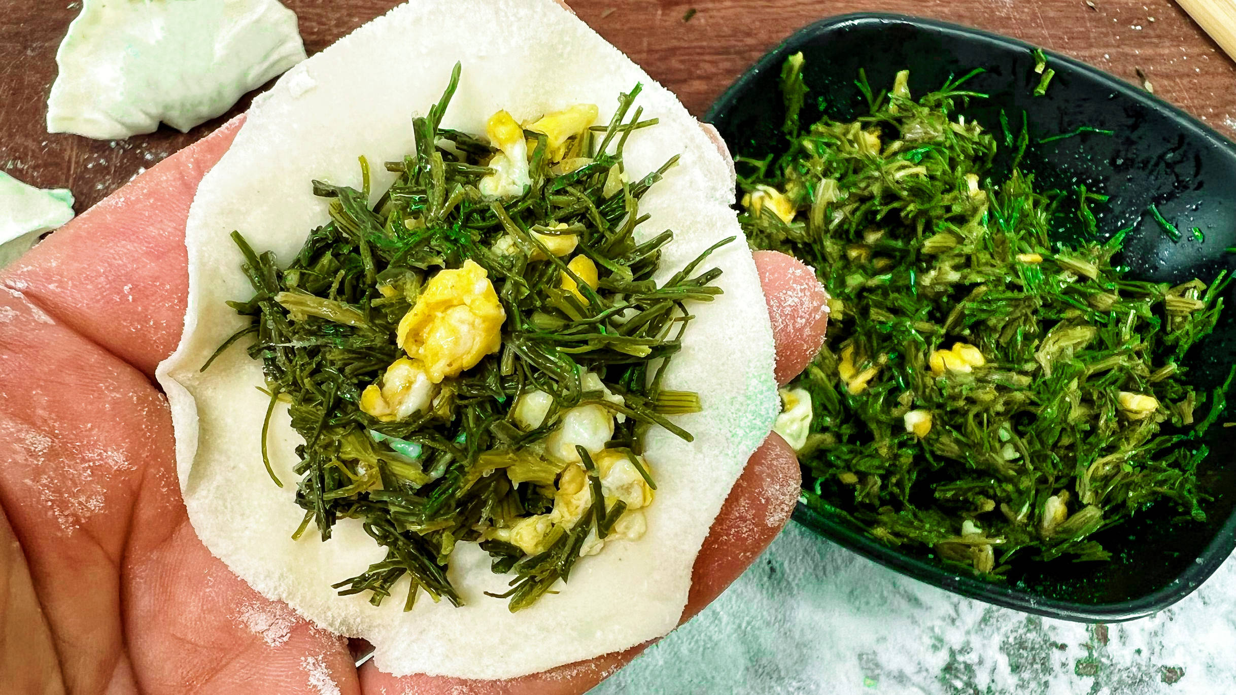 全身是宝,却常被当成杂草,包饺子吃特香_野菜_食用油_营养