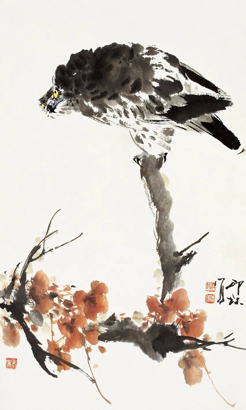 「艺海钩沉」萍香阁画事九十六:九级跳远_萧朗_先生_雄鹰