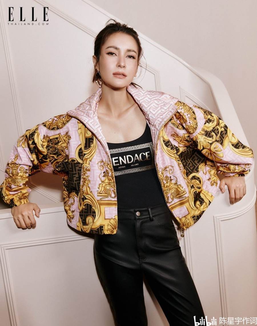 原创泰剧视后annthongprasom登上泰国杂志ellethailand彰显高贵女王