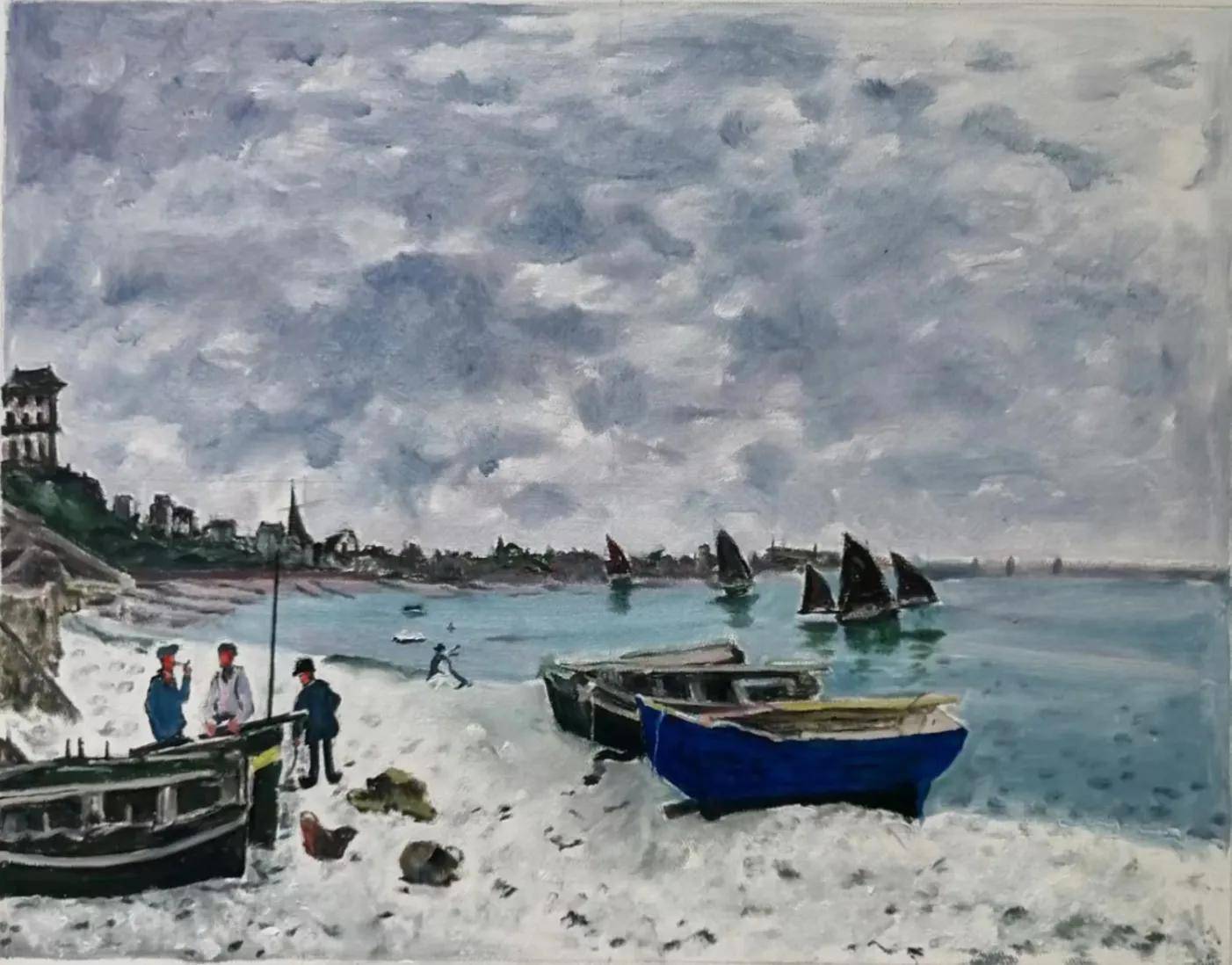 类别:油画作者:画佬儿作品:海边的船类别: 水彩作者: 随心作品:人物